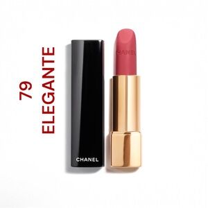 CHANEL Rouge Allure Velvet Luminous Matte Lipstick - Elegante 79 NIB NWOT $50